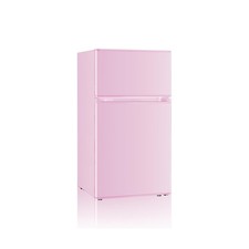 Mini Fridge with Freezer, 3.2 Cu.Ft, 2 Doors Compact Mini Refrigerator with S...