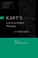 Kant's Lectures On Political Philosophy Frederick Rauscher
