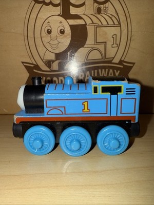 THOMAS ! THOMAS FRIENDS TRAIN WOODEN 2012 CGI Face , FISHER PRICE ~ Playworn