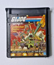 1982 GI JOE Official Collector DISPLAY Carrying CASE Holds 12 Action Figures