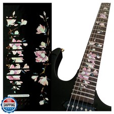 Jockomo Magnolia Flower Tree Of Life Guitar Position Mark Inlay S
