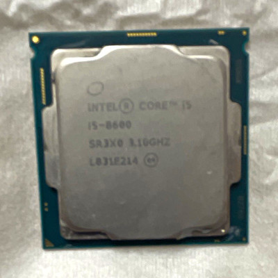 Intel Core i5-8600 8th Gen 6-Core 3.10GHz LGA1151 CPU SR3XO 8GT/s