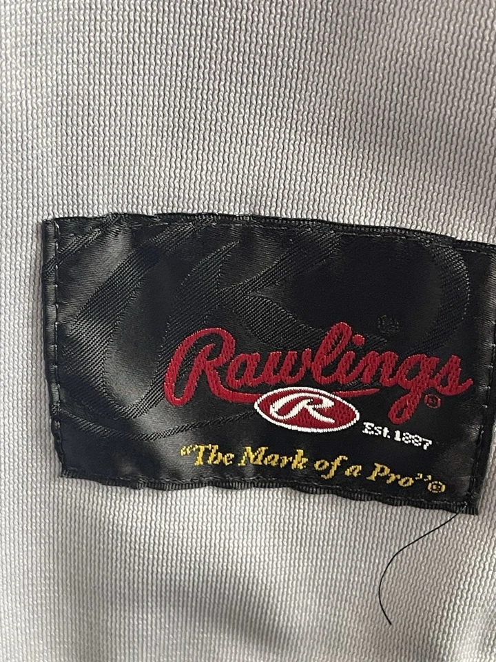 Camiseta deportiva de béisbol vintage Team Issue Rawlings Ohio State Buckeyes NCAA adulto L nueva con etiquetas Foto 3 de 4