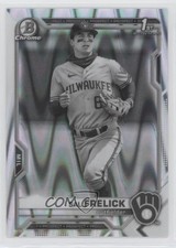 2021 Bowman Draft Chrome Black & White RayWave Refractor Sal Frelick 06iy