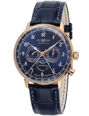 Zeppelin 7038-3 LZ129 Hindenburg Herrenuhr 40 mm