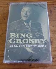 My Favorite Country Songs by Bing Crosby Cassette 1996     Sealed
