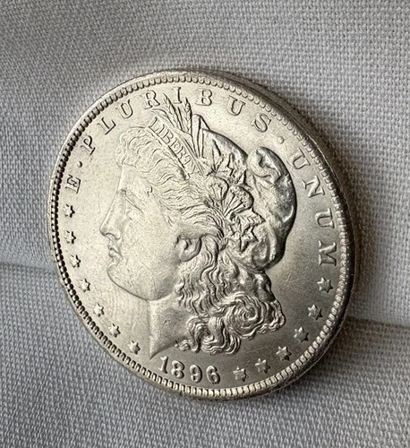 1896-O New Orleans US Mint MORGAN SILVER Dollar, Good Frost NO RESERVE