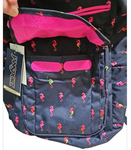 NWT JANSPORT Backpack 15" LAPTOP SEAHORSE VERY NICE/Z/FM - Picture 5 of 7
