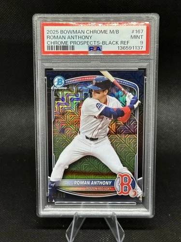 Black Mojo /10  Roman Anthony, Bowman Chrome prospects 2025 #BCP-167