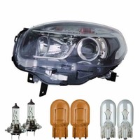 Halogen Scheinwerfer Links H7 Schwarz FüR Renault Koleos I Inklusive Lampen