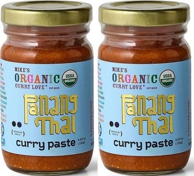 Mike's Organic Curry Love Panang Thai Curry Paste 2 Pack