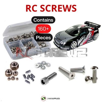RCScrewZ Stainless Screw Kit ass002 for Associated Nitro TC3 1/10 (2034) | SET