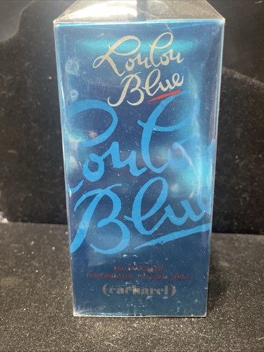 BRAND NEW Cacharel LOU LOU BLUE 3.4 FL Oz. EDT Perfume Spray Original Box - Picture 2 of 15