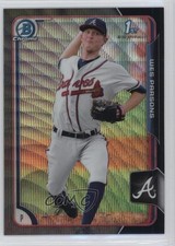 2015 Bowman Chrome Prospects Asia Exclusive Black Wave Refractor Wes Parsons x9h