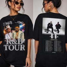 Chris brown and Usher RnB Tour shirt