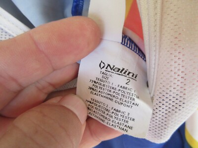 Combi Cuissard cycliste COFIDIS porté Hervé DUCLOS-LASSALLE Nalini cycling short