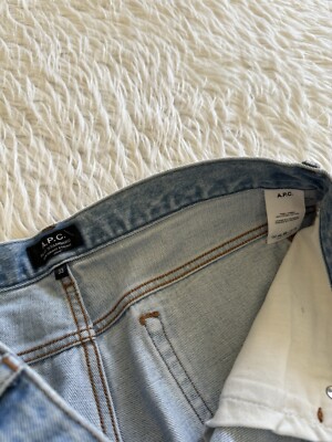 A.P.C. × JJJJound Petit Standard Jeans A.P.C. x JJJJound Petit Standard Denim Jeans Light Blue 33