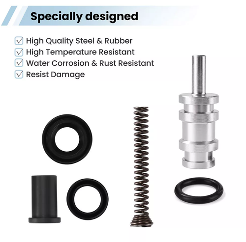 Front Master Cylinder Rebuild Kit 11/16" Dual Disc For Harley / 45072-96 - Foto 4 di 14