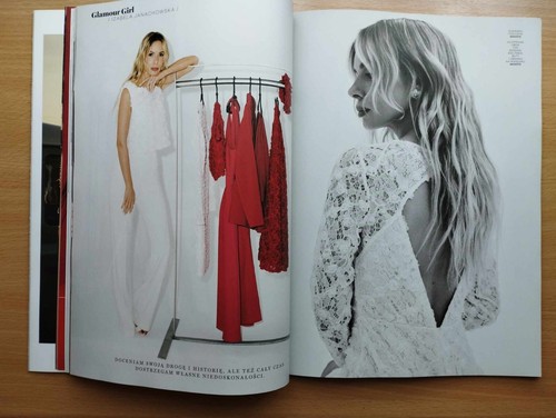 GLAMOUR Poland 5/2025 IZABELA JANACHOWSKA on cover Pamela Anderson - Picture 6 of 13