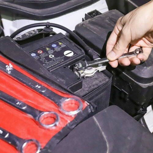 14Pc/Set Combination Spanner Wrench Set Open End Ring Spanners Metric 6-24mm UK - Picture 5 of 11