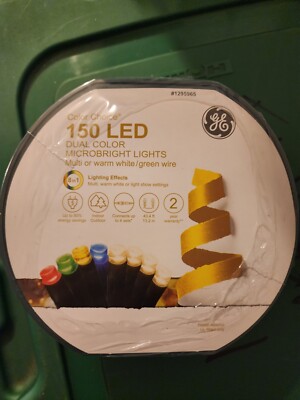 GE Color Choice 150 Ct 43.4-ft Multi-function Color Changing LED String Lights