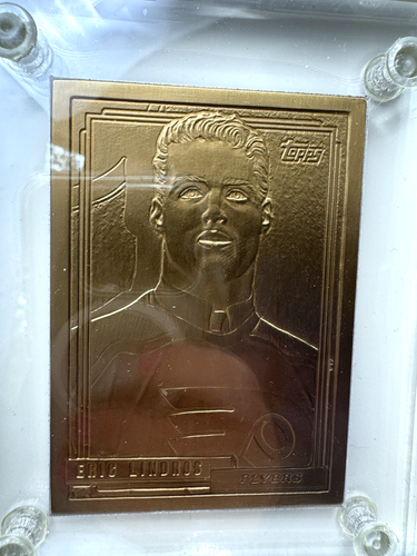 Tarjeta de bronce Highland Mint Eric Lindros Hockey Topps 1992 con certificado de autenticidad en estuche - Imagen 5 de 8