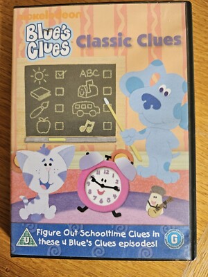BLUE'S CLUES CLASSIC CLUES DVD KIDS EPISODES UK