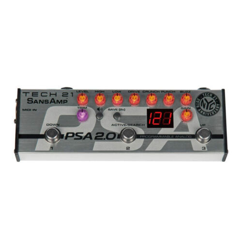 【TECH 21】SANSAMP PSA-2.0 Tech 21 SansAmp PSA 2.0 Programmable Instrument Pre Amp