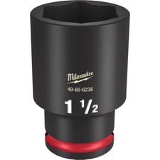 Milwaukee 49-66-6238 SHOCKWAVE Impact Duty 1/2 Drive 1-1/2 Deep 6 Point Socket