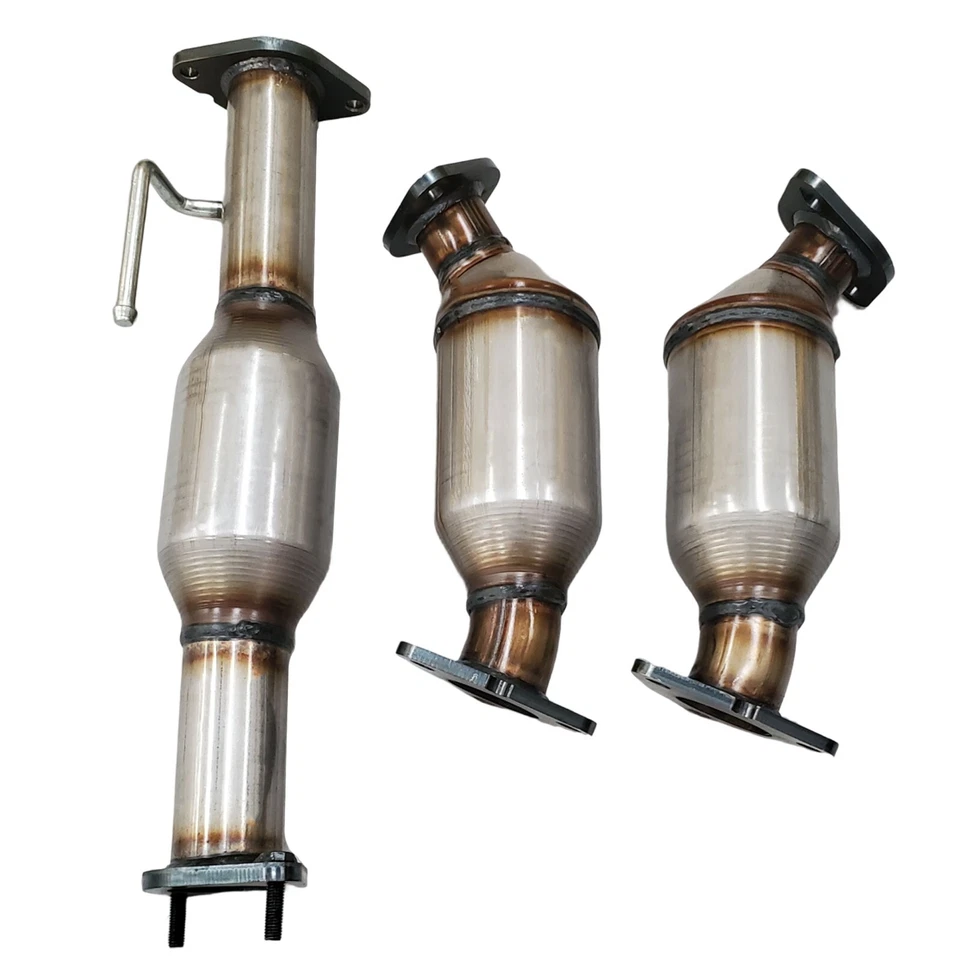 Catalytic Converter Set for 2007-2014 GMC Acadia 2009-2014 Chevy Traverse 3.6L Foto 4 de 4