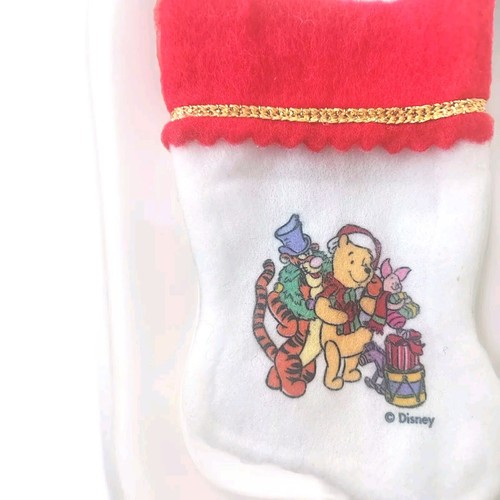 Disney Winnie The Pooh Tigger Tiger Piglet Christmas Miniature Stocking Set 3 - Picture 8 of 8