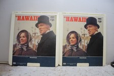 Hawaii PARTS 1 2 Julie Andrews Richard Harris CED Selectavision VideoDisc