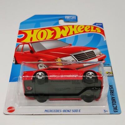 Hot Wheels 1991 Mercedes-Benz 500E RED (Mercedes-Benz W124) | eBay