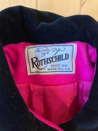 Rothschild girls pink coat size 6x - Picture 2 of 9