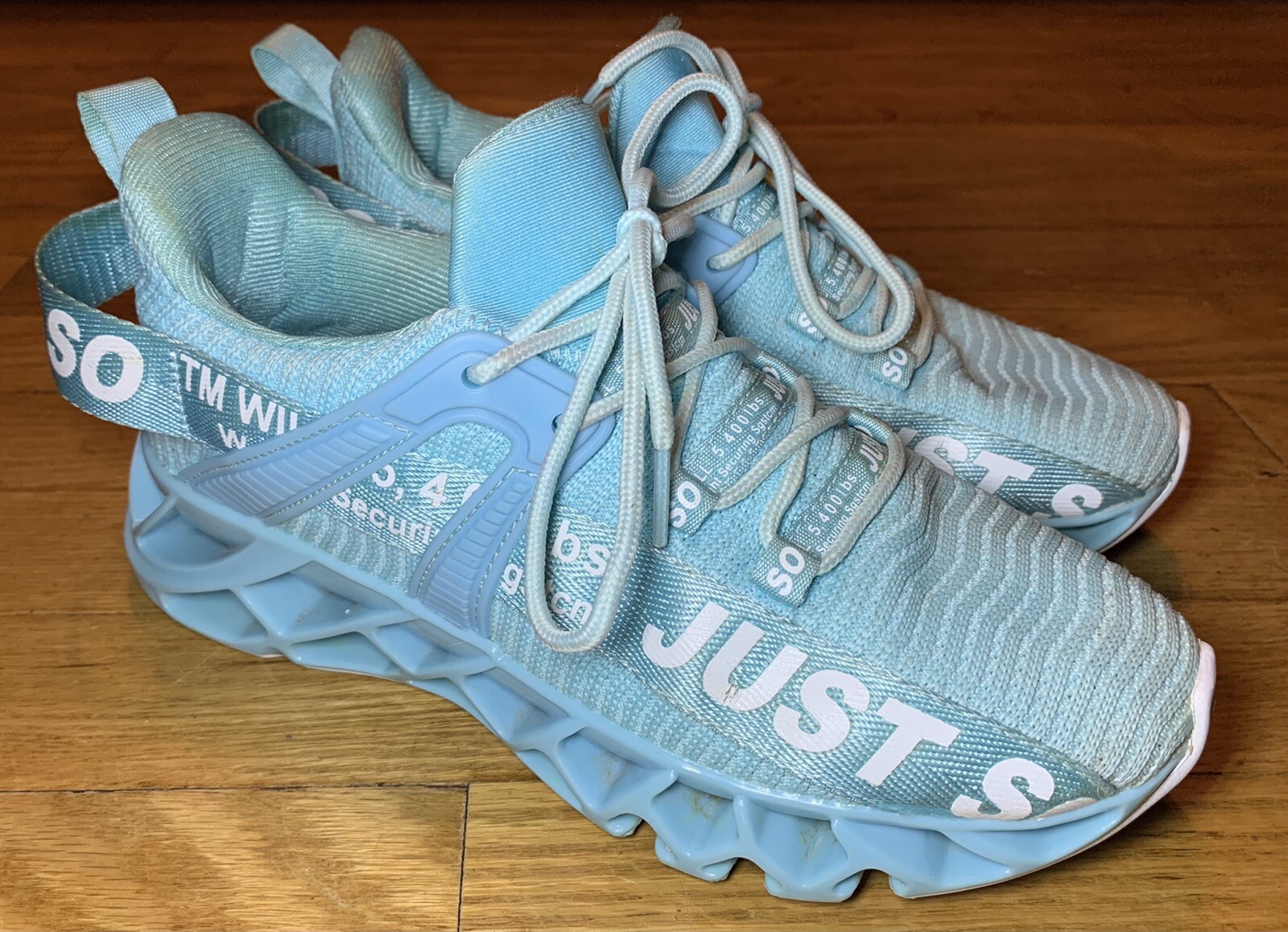 JUST SOSO LIGHT BLUE RUNNING SHOE 