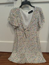 Mink Pink Floral Mini Dress- Size Medium
