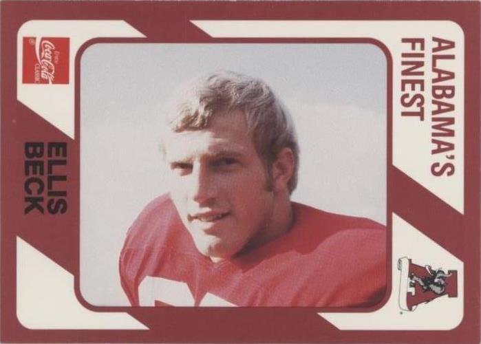 1989 Collegiate Collection Alabama Crimson Tide Ellis Beck #381 - 1 of 2