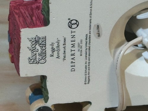 Department 56 Storybook Village Collection Raggedy Ann & Andy Patchwork House - Bild 16 von 18