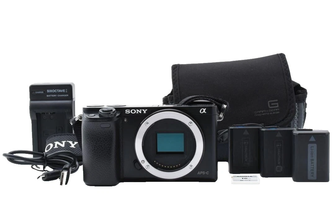 Sony Alpha a6000 Mirrorless Interchangeable Lens Digital Cameras