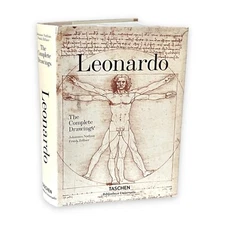 LEONARDO DA VINCI: The Complete Drawings  Hardcover SPECIAL EDITION Gift BOOK
