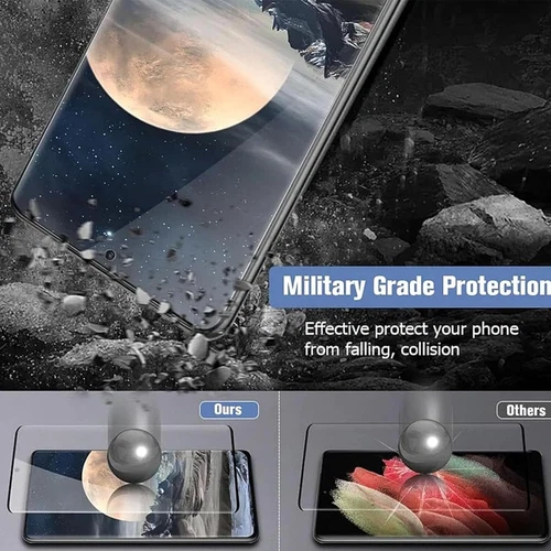 Evotech Screen Protector For Samsung Galaxy S25 S24 HD Anti-Peep Tempered Film - Picture 5 of 8