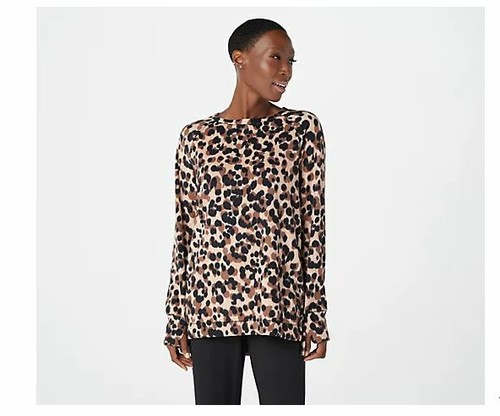 Cuddl Duds Fleecewear Stretch Crew Neck 