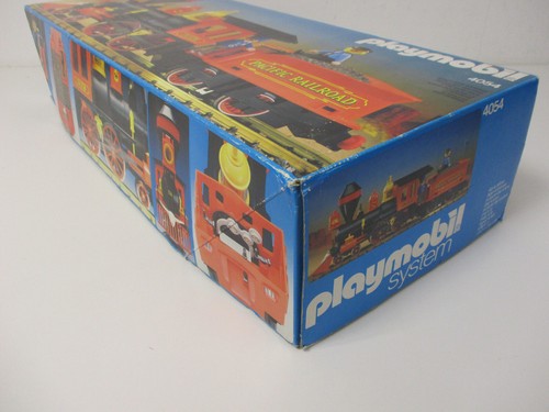 Playmobil Leerkarton 4054 Steaming Mary Western Eisenbahn Lok OVP + BA Klicky - Bild 8 von 12