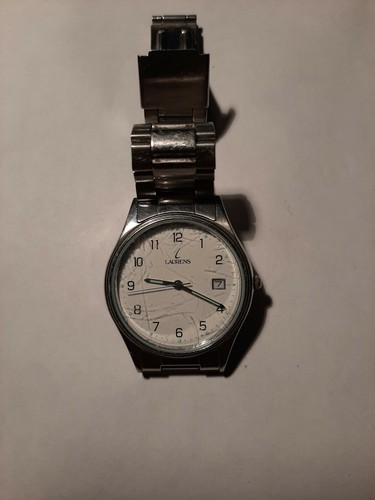 Orologio uomo Laurens Quartz Datario funzionante cinturino acciaio | eBay