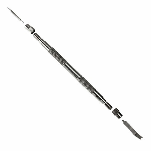 **NUOVO** OROLOGIO BARRA A MOLLA IN METALLO CINTURINO A MAGLIE RIMOZIONE SPILLA RIPARAZIONE UTENSILI - CTRL £19 - Foto 5 di 6