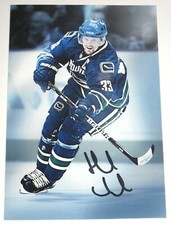 HENRIK SEDIN SIGNED VANCOUVER CANUCKS PHOTO AUTOGRAPH!!