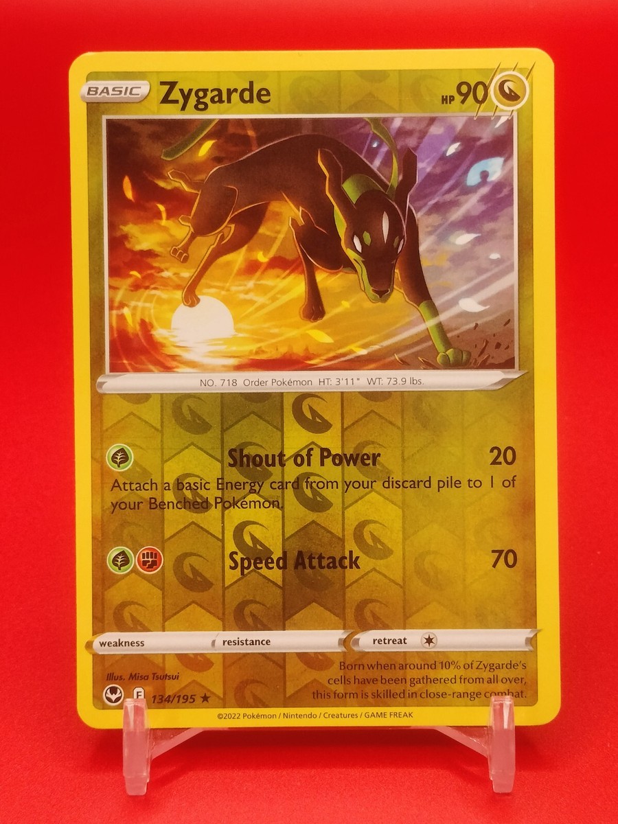 Zygarde 134/195 - Silver Tempest - Rare - Pokemon Card TCG