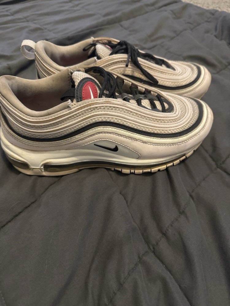 Nike Air Max 97 Pink Black Red Womens Size 8 Running Sneakers  