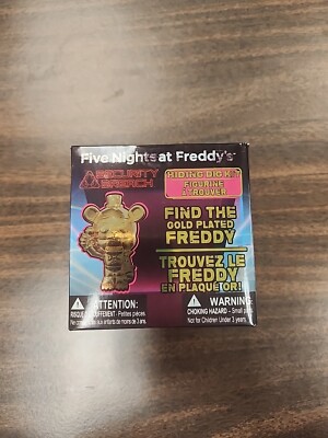 Five Nights at Freddy s FNAF Security Breach Hiding Dig Kit Blind Box New Sealed