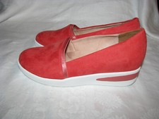 Women's REACTION Kenneth Cole Orange Spice "Fay Sneaker" Slip Ons Size-7